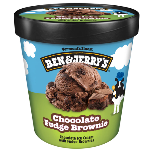 BEN & JERRY´S CHOCOLATE AND BROWNIE