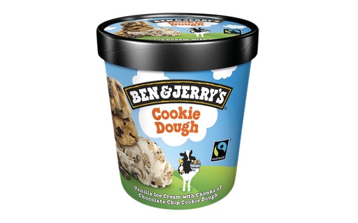 BEN & JERRY´S VAINILLA AND COOKIES